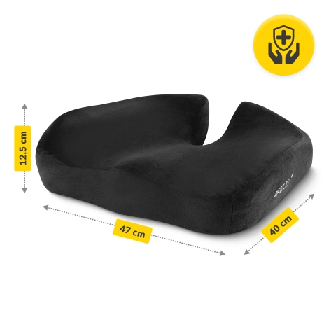 Poduszka ortopedyczna do siedzenia PRO czarna