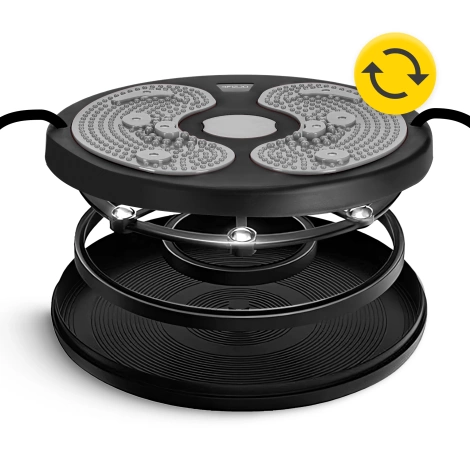 Twister obrotowy z linkami MINI szary