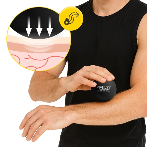 Piłka do masażu Lacrosse Massage Ball czarna