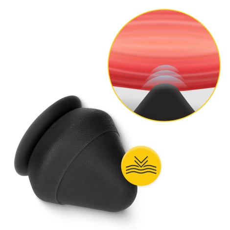 Stożek do masażu punktowego czarny