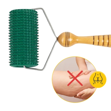 Wałek wieloigłowy do masażu Lyapko 5,0 bez niklu zielony