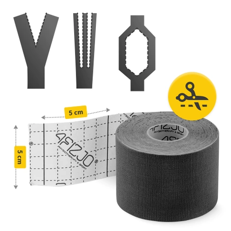 Taśma do kinesiotapingu 5 cm x 5 m