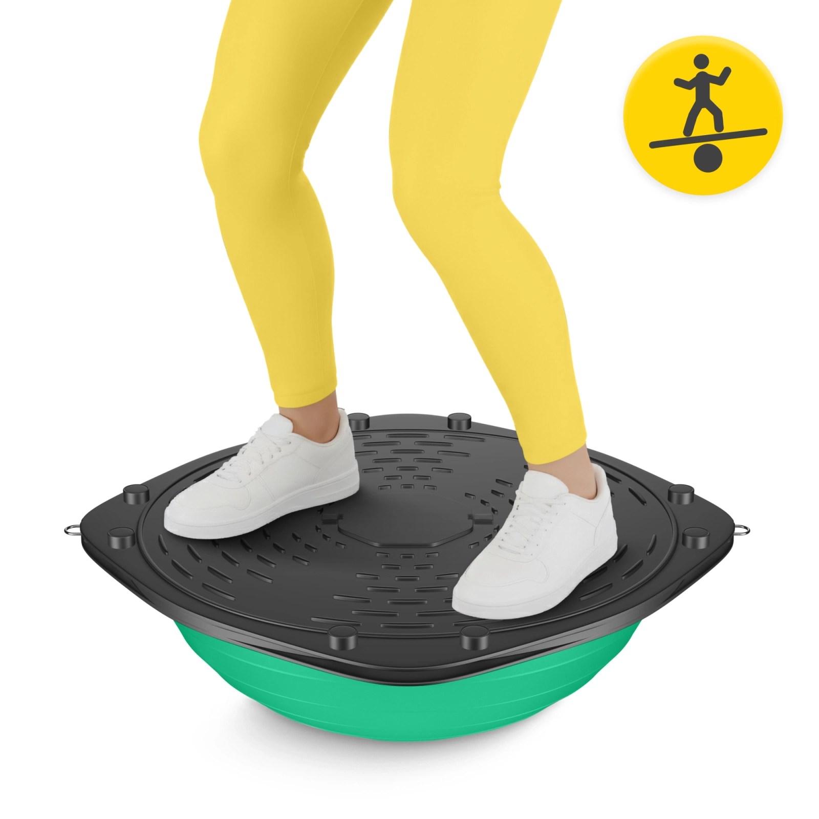 polpilka pilka rownowazna bosu do balansowania do cwiczen