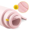 Mata do ćwiczeń fitness i jogi NBR 180 × 60 × 1 cm jasnoróżowa