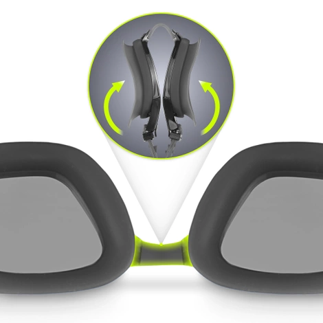 Okulary do pływania TSUNAMI czarne