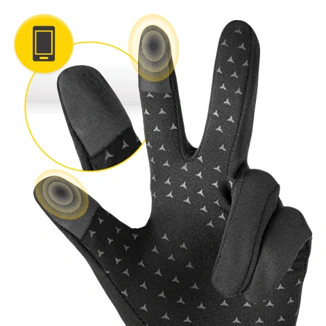 Rękawiczki termiczne - rozmiar L/XL, czarne