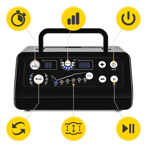 Aparat do drenażu limfatycznego Air Compression Therapy System MED C6 rozm. S/M