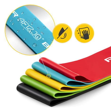 Zestaw 5 gum do ćwiczeń MINI POWER BAND