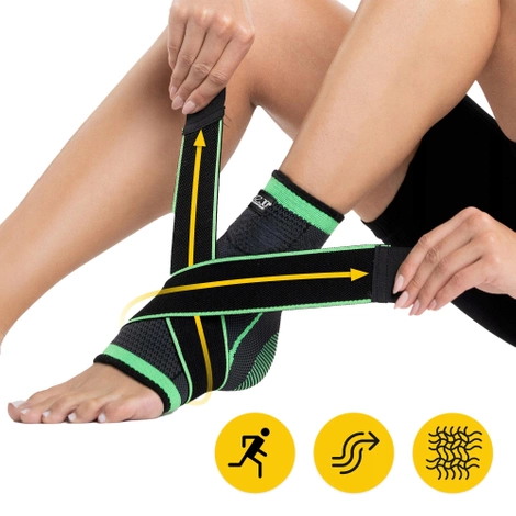 Elastyczny stabilizator stawu skokowego