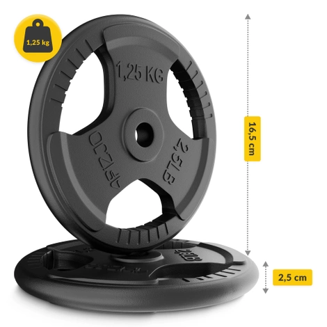 Obciążenie żeliwne 4 x 1,25 kg