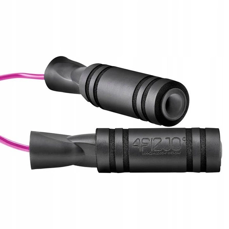 Skakanka z antypoślizgowymi uchwytami BASIC różowa