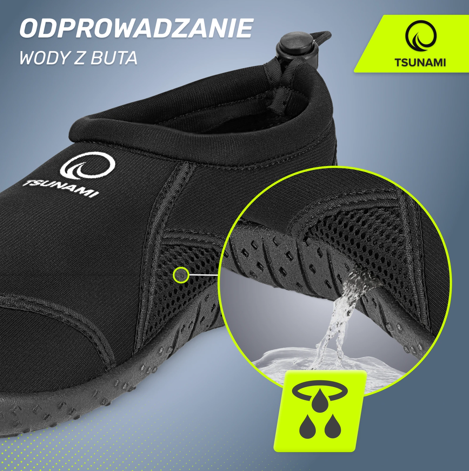 buty do wody elastyczne antypoślizgowe gumowe