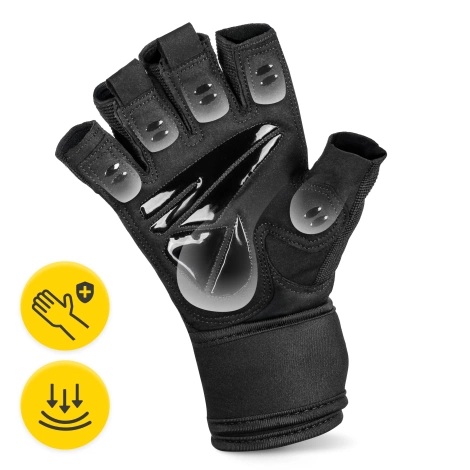 Rękawiczki treningowe z usztywnieniem nadgarstka PRO M