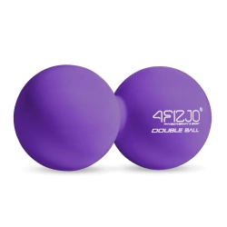 Podwójna piłka do masażu DOUBLE BALL fioletowa