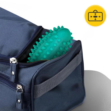 Piłka fasolka sensoryczna do masażu zielona