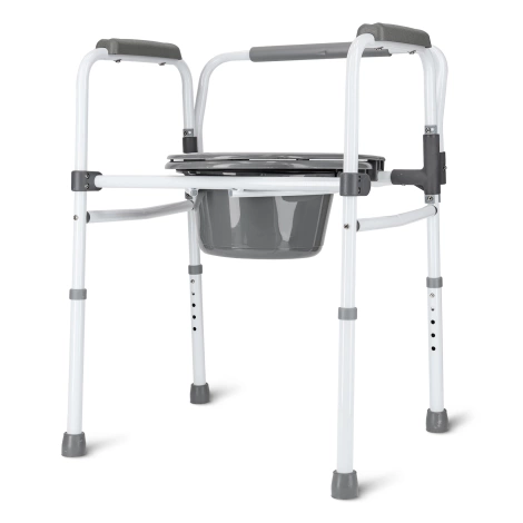 Krzesło sanitarne toaletowe 3 w 1 z regulacją wysokości