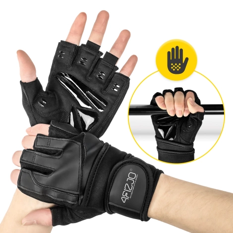 Rękawiczki treningowe z usztywnieniem nadgarstka PRO M