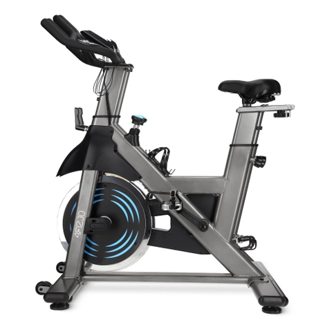 Rower spinningowy mechaniczny RACING szary