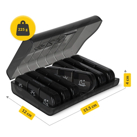 Organizer na leki tygodniowy TRAVEL