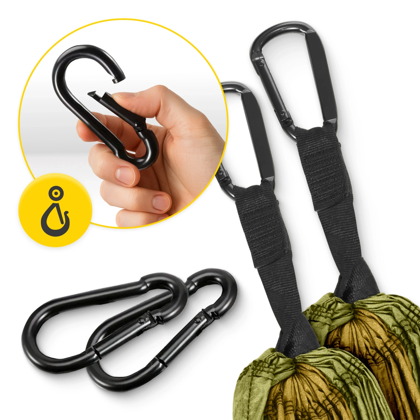 hamak turystyczny jednoosobowy