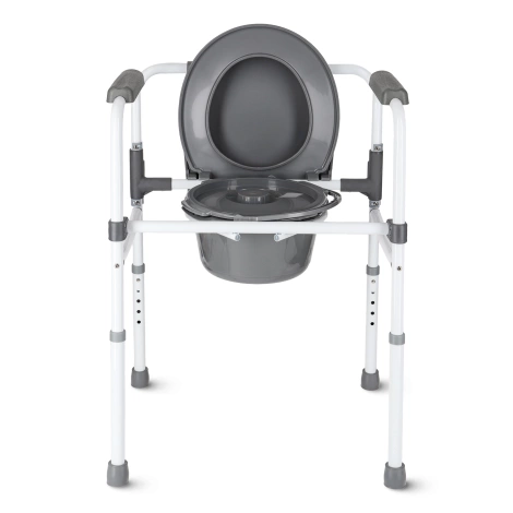 Krzesło sanitarne toaletowe 3 w 1 z regulacją wysokości