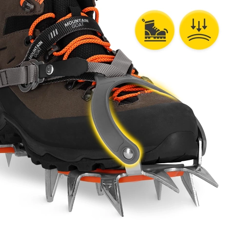 Raki koszykowe Mountain Goat PRO rozmiar 36-46 + pokrowiec