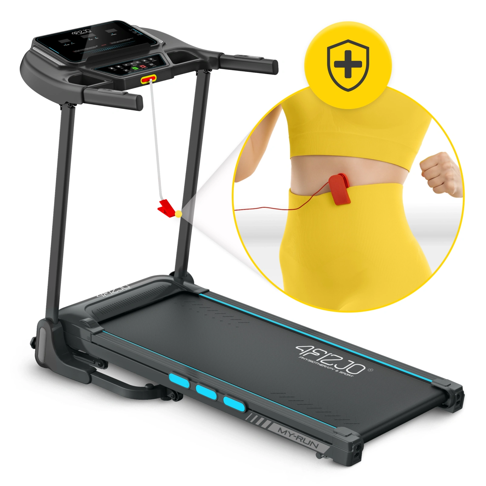 Elektryczna bieżnia domowa składana MY-RUN