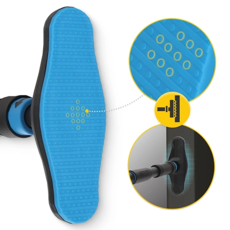 Drążek do podciągania rozporowy ULTRA niebieski