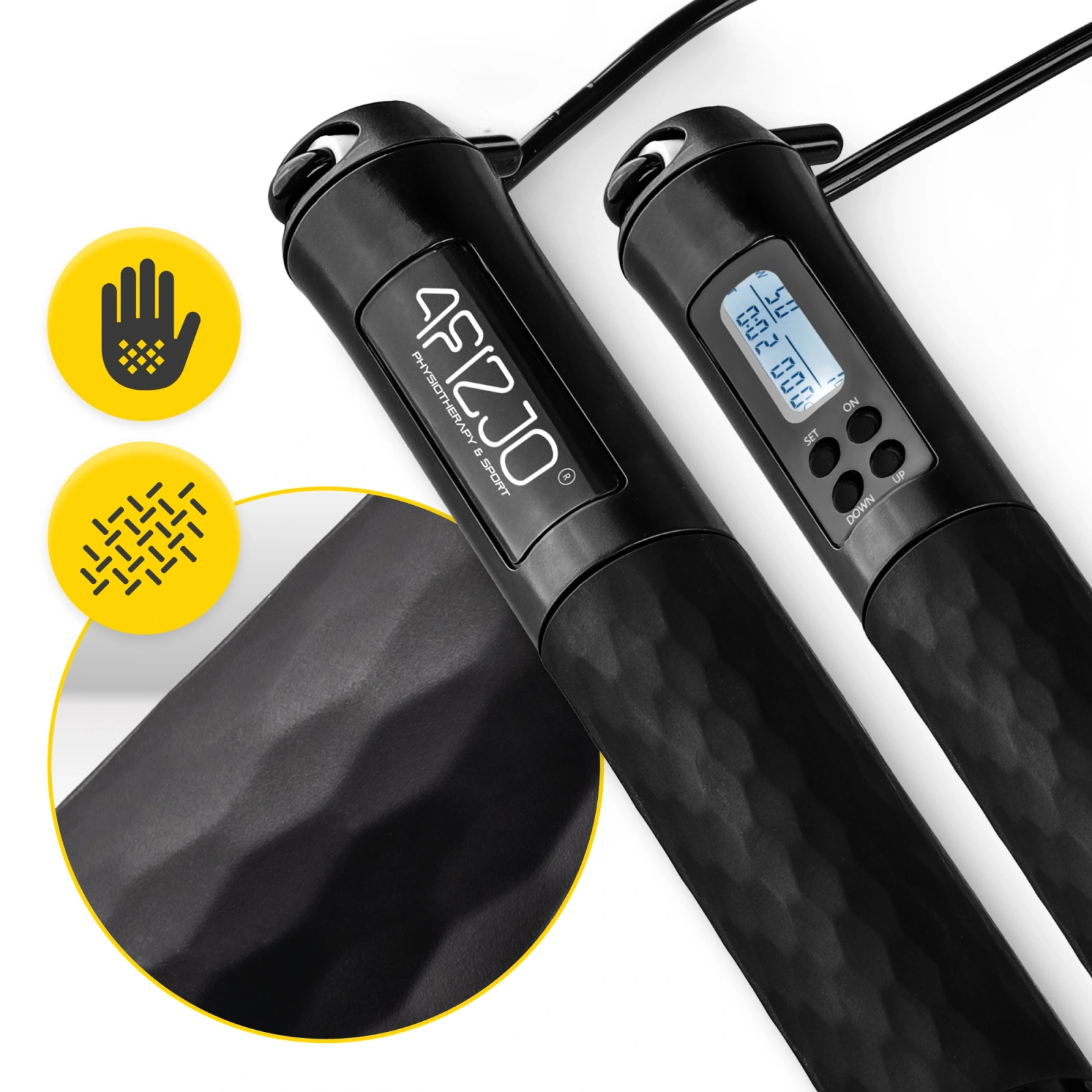 skakanka z licznikiem regulowana z kulkami