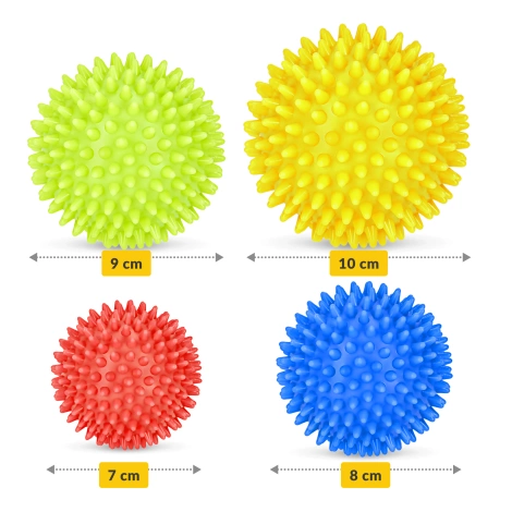 Sensoryczne piłeczki do akupresury 4 szt.