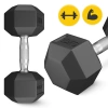 Hantel stalowy HEX 1 x 10 kg
