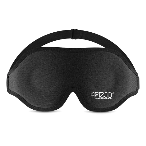 Jedwabna opaska na oczy do spania 3D