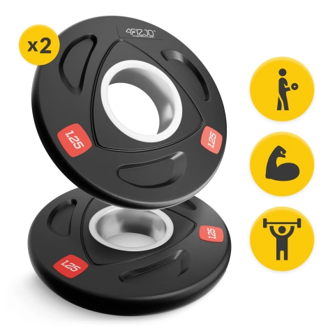 Obciążenie olimpijskie 2 x 1,25 kg