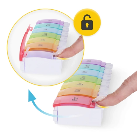 Organizer na leki tygodniowy EASY