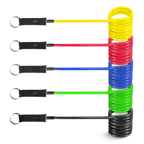 Zestaw 5 ekspanderów do ćwiczeń