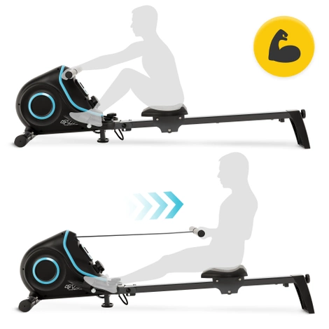 Wioślarz magnetyczny ergometr EVO+