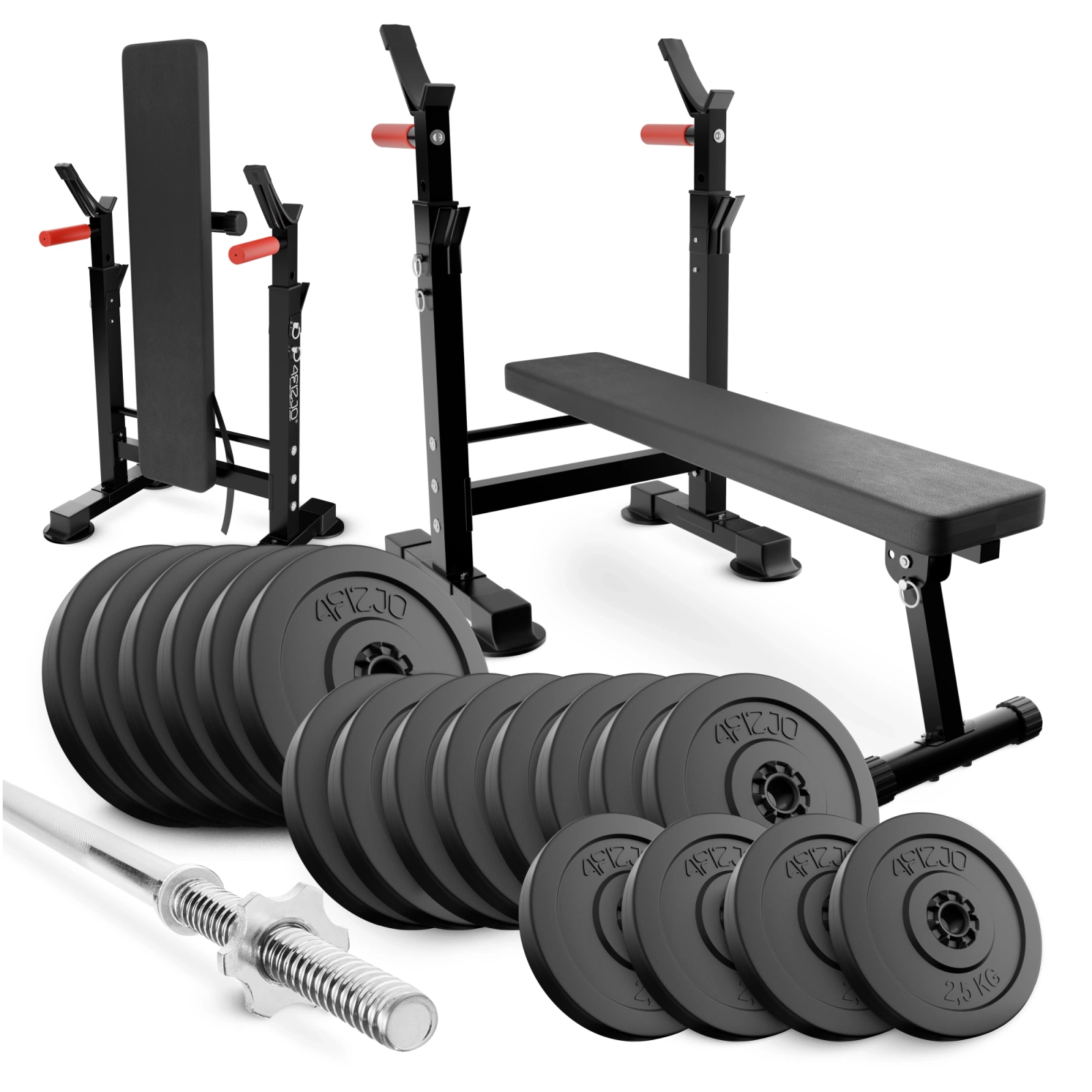 Zestaw kulturystyczny 90 kg