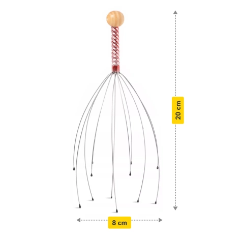 Ajurwedyjski masażer do skóry głowy