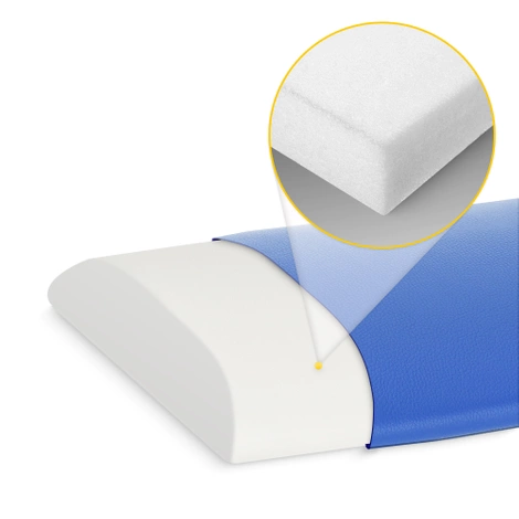 Półwałek lędźwiowy do rehabilitacji niebieski