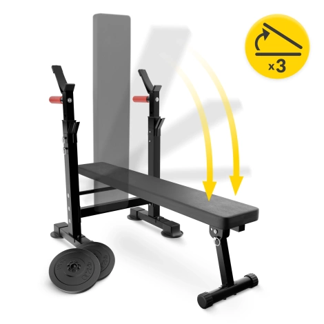 Zestaw kulturystyczny 120 kg