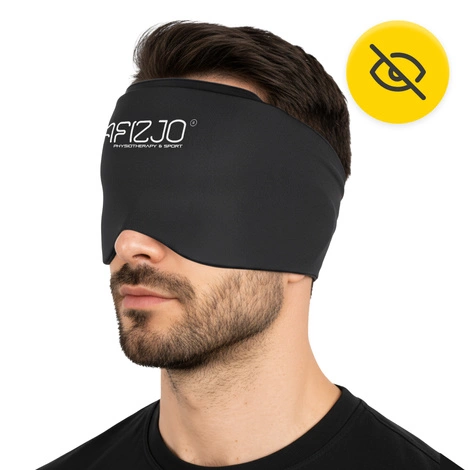 Czapka na migrenę - elastyczny kompres żelowy na głowę