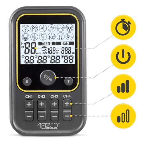 Elektrostymulator mięśni PRO+