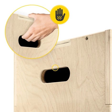 Skrzynia plyometryczna jump box 50 x 75 x 60