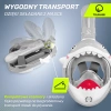Maska do nurkowania dla dzieci TSUNAMI SHARK szara