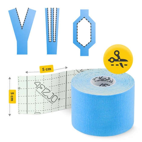 Taśma do kinesiotapingu 5 cm x 5 m