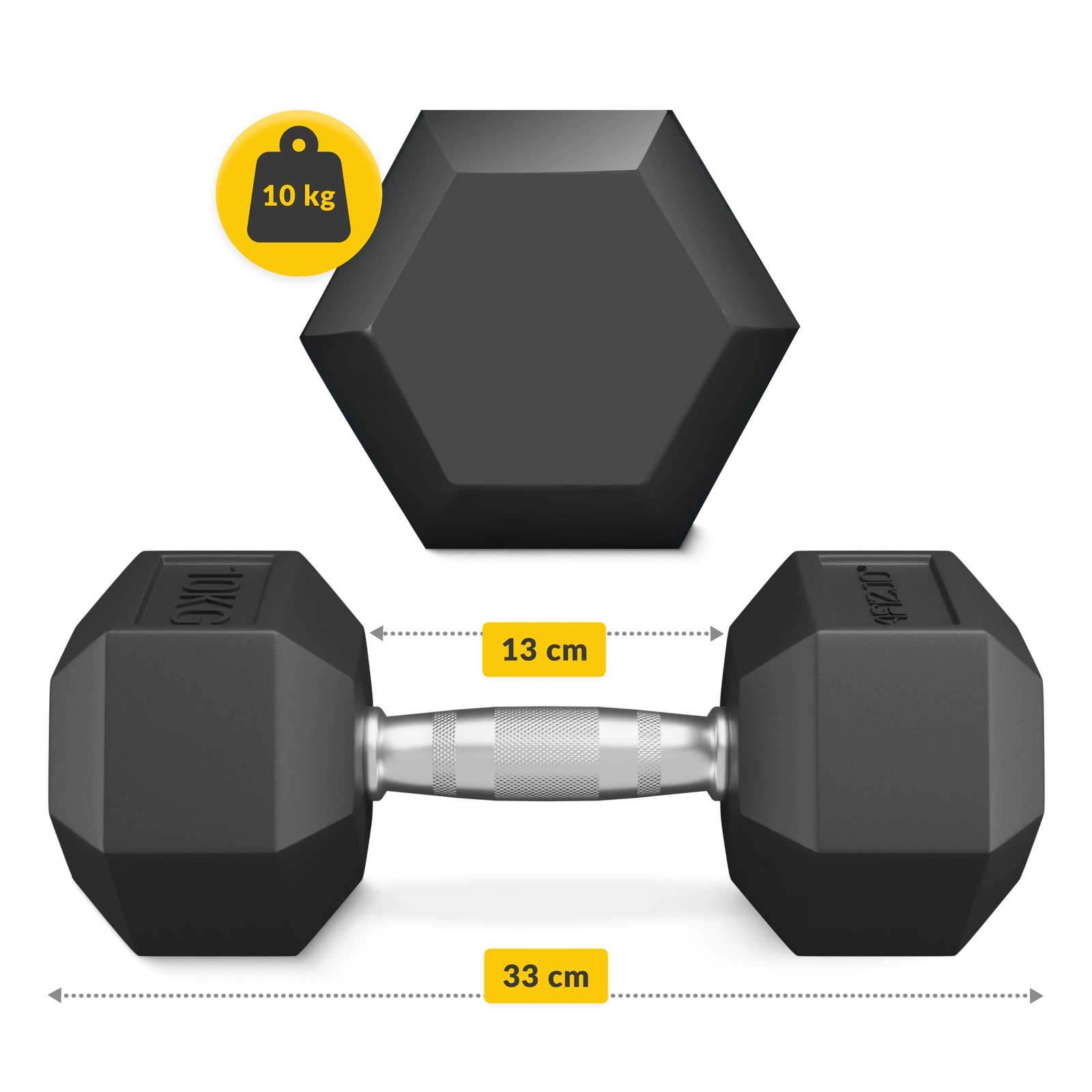 hantel hex 10kg