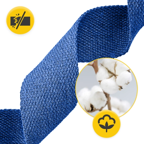 Pasek do jogi granatowy