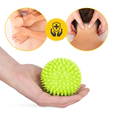 Piłka do masażu z kolcami SPIKE+ 9 cm