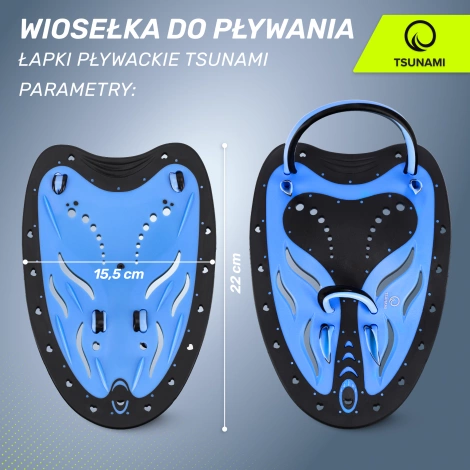 Wiosełka do pływania TSUNAMI