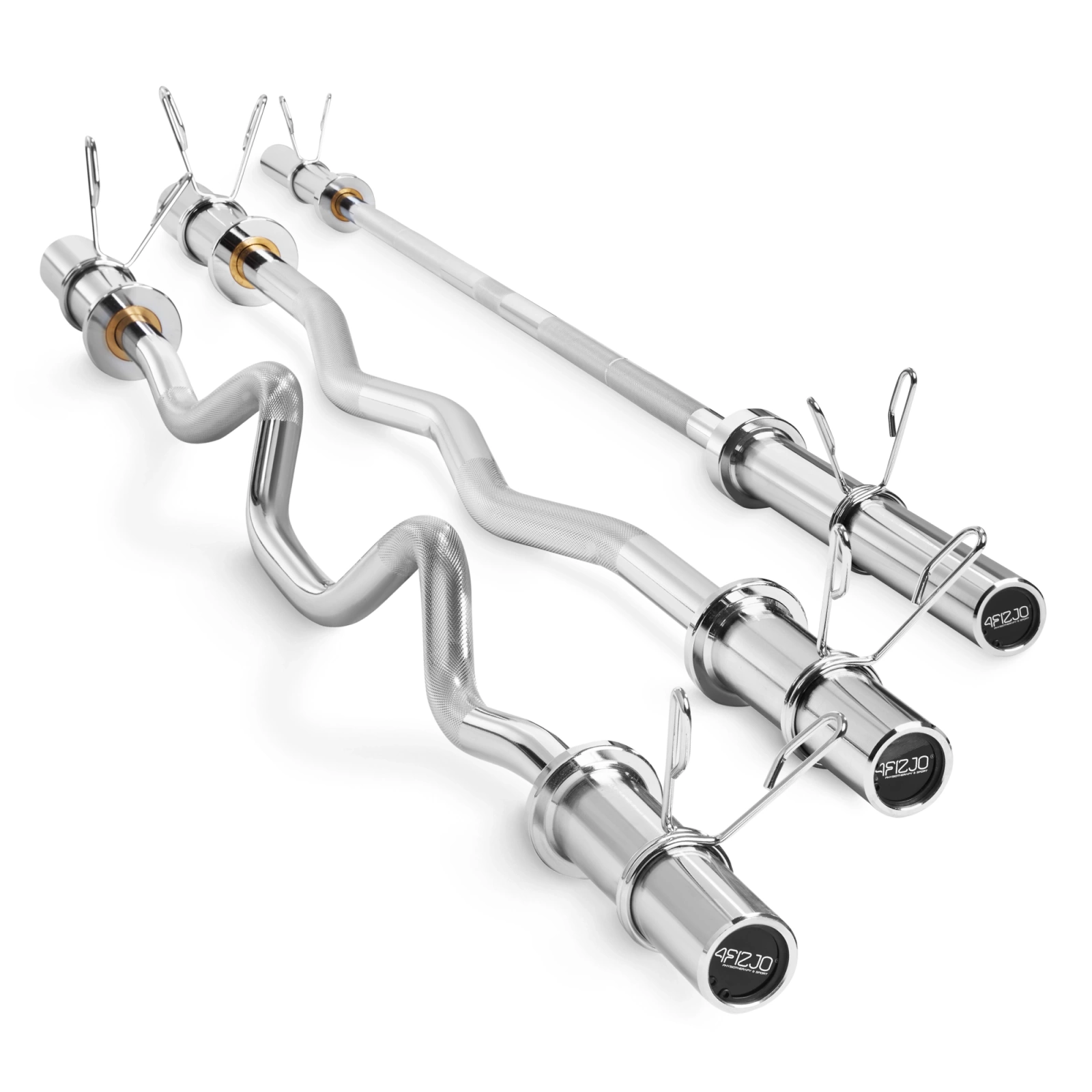 Zestaw olimpijski 3 sztangi - różne długości